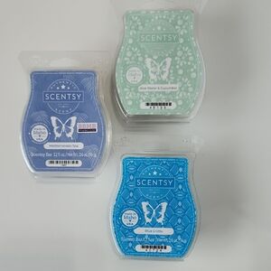 Scentsy Wax Collection - Blue, Green, Purple
